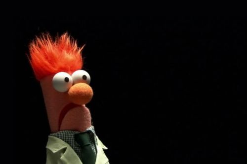 Beaker-Muppet